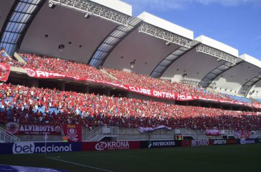 Brezilya Futbol Şampiyonluğu Serisi C: Amerika RN ve Paysandu. 30 Temmuz 2023, Natal, Rio Grande do Norte, Brezilya: Amerika - RN ve Paysandu arasındaki futbol maçı C 2023 serisinin 15. raundu için, Natal 'daki Arena das Dunas, (RN). 