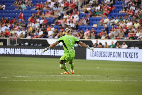 stock image League Cup:  NY Red Bulls vs Atletico San Luis. July 30, 2023. Harrison, New Jersey, USA: Soccer match between NY Red Bulls and Atletico San Luis, valid for League Cup, at Red Bull Arena in Harrisonn, on Sunday(30).