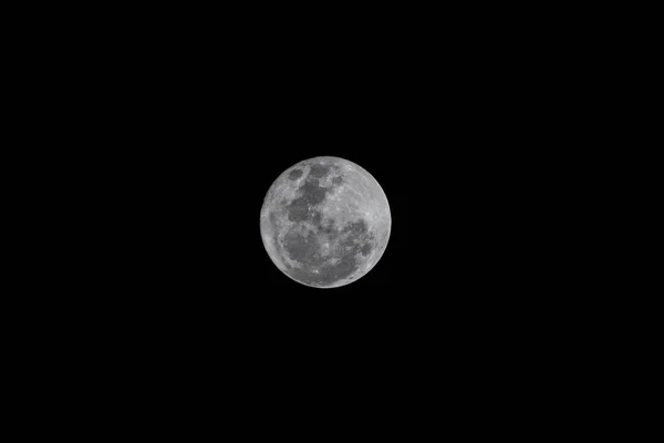 Super Moon Terlihat Sao Paulo Agustus 2023 Sao Paulo Brasil — Stok Foto