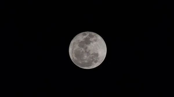 Super Moon Seen Rio Janeiro August 2023 New York Usa — Stock Photo, Image