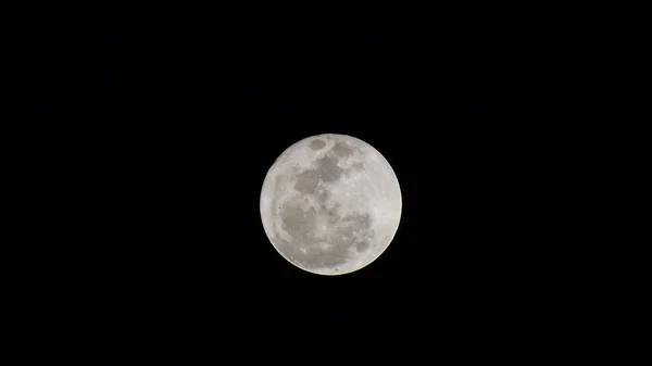 Super Moon Visto Río Janeiro Agosto 2023 Nueva York Estados — Foto de Stock