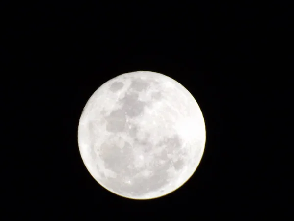Super Moon Visto Río Janeiro Agosto 2023 Nueva York Estados —  Fotos de Stock