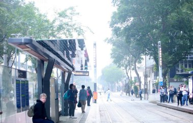 Kötü Hava nedeniyle Santos Dumont ve diğer Brezilya Havaalanlarındaki uçuş iptal edildi. 3 Ağustos 2023, Rio de Janeiro, Brezilya: Santos Dumont, Sao Paulo, Brasilia, Belo Horizonte havaalanları kalkış ve iniş için kapatılmıştır.