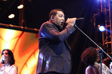 Raca Negra Curitiba 'da canlı performans sergiledi. 2005 Ağustos, 2023, Curitiba, Parana, Brezilya: Raca Negra Curitiba 'da canlı performans sergileyerek 