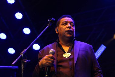 Raca Negra Curitiba 'da canlı performans sergiledi. 2005 Ağustos, 2023, Curitiba, Parana, Brezilya: Raca Negra Curitiba 'da canlı performans sergileyerek 