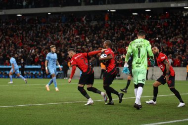 CURITIBA (PR) Brazil 08 / 08 / 2023 - Athletico PR ile Bolivar arasındaki ikinci etap sırasında Copa Libertadores 2023 'ün 16. Raundu için geçerli, Salı gecesi Ligga Arena' da 08 Ağustos 2023