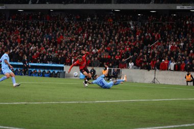 CURITIBA (PR) Brazil 08 / 08 / 2023 - Athletico PR ile Bolivar arasındaki ikinci etap sırasında Copa Libertadores 2023 'ün 16. Raundu için geçerli, Salı gecesi Ligga Arena' da 08 Ağustos 2023
