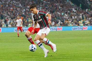 Rio de Janeiro (RJ), Brezilya 08 / 08 / 2023 - Fluminense x Argentinos Juniors arasındaki maç, Mario Filho Stadyumu 'nda (Maracana)