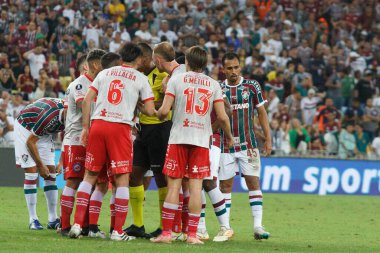 Rio de Janeiro (RJ), Brezilya 08 / 08 / 2023 - Fluminense x Argentinos Juniors arasındaki maç, Mario Filho Stadyumu 'nda (Maracana)