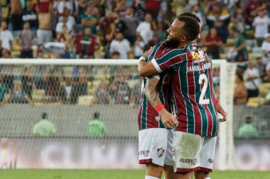 Rio de Janeiro (RJ), Brezilya 08 / 08 / 2023 - Fluminense x Argentinos Juniors arasındaki maç, Mario Filho Stadyumu 'nda (Maracana)