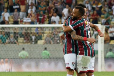 Rio de Janeiro (RJ), Brezilya 08 / 08 / 2023 - Fluminense x Argentinos Juniors arasındaki maç, Mario Filho Stadyumu 'nda (Maracana)