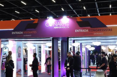 Conarh 2023, Sao Paulo 'da. 08 Ağustos 2023, Sao Paulo, Brezilya: Latin Amerika 'nın en büyük insan yönetimi etkinliği olan 49. CONARH, 08-10 Ağustos tarihleri arasında Sao Paulo Fuarı' nda gerçekleşiyor..