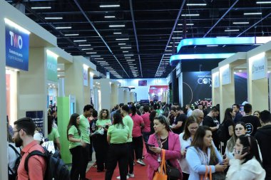 Conarh 2023, Sao Paulo 'da. 08 Ağustos 2023, Sao Paulo, Brezilya: Latin Amerika 'nın en büyük insan yönetimi etkinliği olan 49. CONARH, 08-10 Ağustos tarihleri arasında Sao Paulo Fuarı' nda gerçekleşiyor..