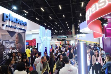 Conarh 2023, Sao Paulo 'da. 08 Ağustos 2023, Sao Paulo, Brezilya: Latin Amerika 'nın en büyük insan yönetimi etkinliği olan 49. CONARH, 08-10 Ağustos tarihleri arasında Sao Paulo Fuarı' nda gerçekleşiyor..