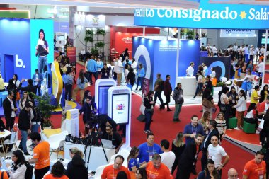 Conarh 2023, Sao Paulo 'da. 08 Ağustos 2023, Sao Paulo, Brezilya: Latin Amerika 'nın en büyük insan yönetimi etkinliği olan 49. CONARH, 08-10 Ağustos tarihleri arasında Sao Paulo Fuarı' nda gerçekleşiyor..