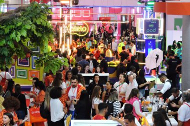 Conarh 2023, Sao Paulo 'da. 08 Ağustos 2023, Sao Paulo, Brezilya: Latin Amerika 'nın en büyük insan yönetimi etkinliği olan 49. CONARH, 08-10 Ağustos tarihleri arasında Sao Paulo Fuarı' nda gerçekleşiyor..