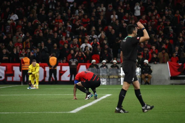 Curitiba Brazilië 2023 Thiago Heleno Miste Penalty Tijdens Terugwedstrijd Tussen — Stockfoto