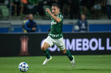 Sao Paulo (SP), Brezilya 08 / 09 / 2023 - Arthur Palmeiras ile Atletico-MG arasında oynanan karşılaşmada Copa Conmebol Libertadores 2023 'ün ikinci ayağı için geçerli oldu.