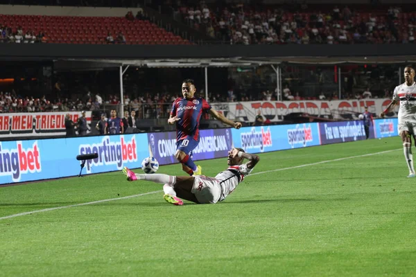 São Paulo Brasil 2023 Jogue Durante Jogo Entre São Paulo — Fotografia de Stock