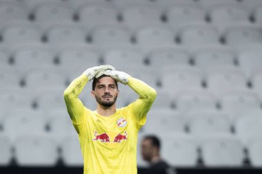 Sao Paulo (SP), Brezilya 08 / 10 / 2023 - RB Bragantino 'dan Cleiton, Conmebol Sudamericana' nın 16 'ncı turu için geçerli olan Amerika-MG maçında,