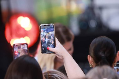 Kelsea Balleri Today Show 'da canlı performans sergiliyor. Agost 11, 2023, New York, ABD: Kelsea Ballerin, Rockefeller Center 'daki Citi Konser Serisi' nde canlı performans sergiliyor.. 