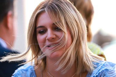 Kelsea Balleri Today Show 'da canlı performans sergiliyor. Agost 11, 2023, New York, ABD: Kelsea Ballerin, Rockefeller Center 'daki Citi Konser Serisi' nde canlı performans sergiliyor.. 