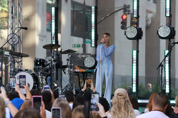 Kelsea Ballerin Performs Live Today Show Agost 2023 New York — Stock Photo, Image