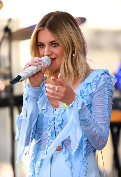 Kelsea Ballerin Performs Live Today Show Agost 2023 New York — Stock Photo, Image