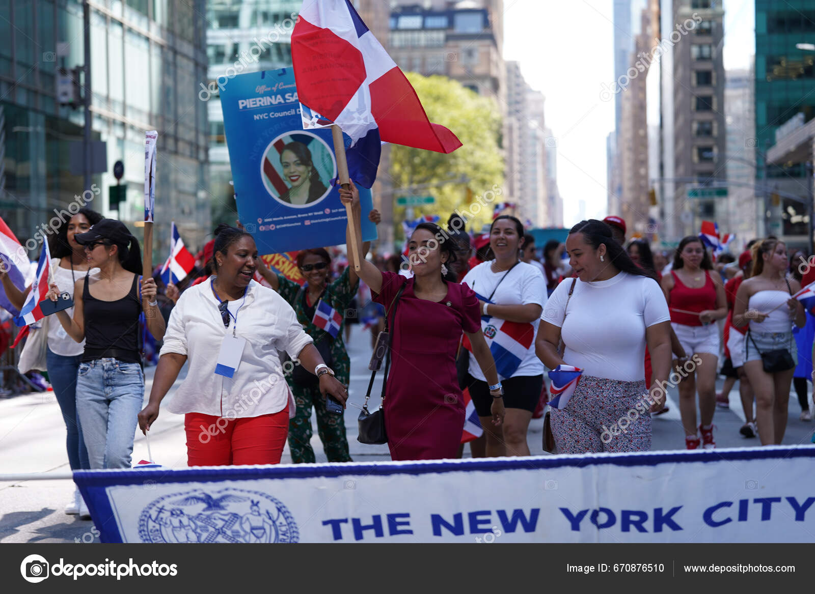 41St National Dominican Day Parade 2023 August 2023 New York Stock