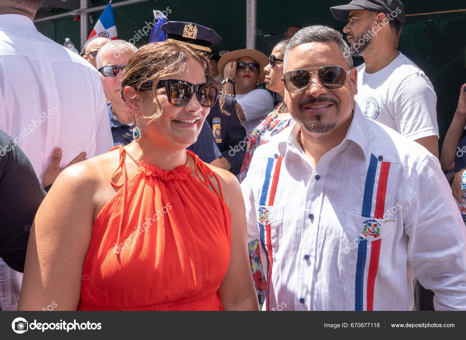 41St National Dominican Day Parade 2023 August 2023 New York – Stock