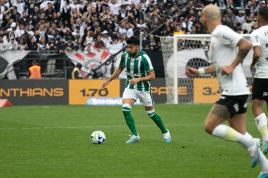 Sao Paulo (SP), 08 / 13 / 2023 - Corinthians ve Coritiba arasındaki maç bu Pazar öğleden sonra Brezilya Şampiyonası için geçerli (13), Sao Paulo 'nun doğu bölgesindeki Arena Corinthians' da. 