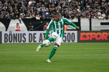 Sao Paulo (SP), 08 / 13 / 2023 - Corinthians ve Coritiba arasındaki maç bu Pazar öğleden sonra Brezilya Şampiyonası için geçerli (13), Sao Paulo 'nun doğu bölgesindeki Arena Corinthians' da. 