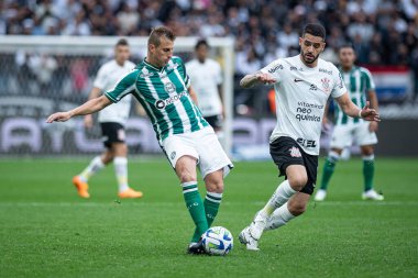 Sao Paulo (SP), Brezilya 08 / 13 / 2023 - Sao Paulo 'nun doğu bölgesindeki Neo Quimica Arena' da düzenlenen 2023 Brezilya Futbol Şampiyonası 'nın 19.