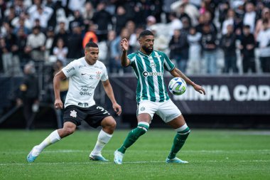 Sao Paulo (SP), Brezilya 08 / 13 / 2023 - Sao Paulo 'nun doğu bölgesindeki Neo Quimica Arena' da düzenlenen 2023 Brezilya Futbol Şampiyonası 'nın 19.