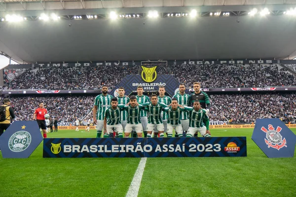 Sao Paulo 2023 Match Corinthians Coritiba Valid Brazilian Championship Sunday — Stock Photo, Image