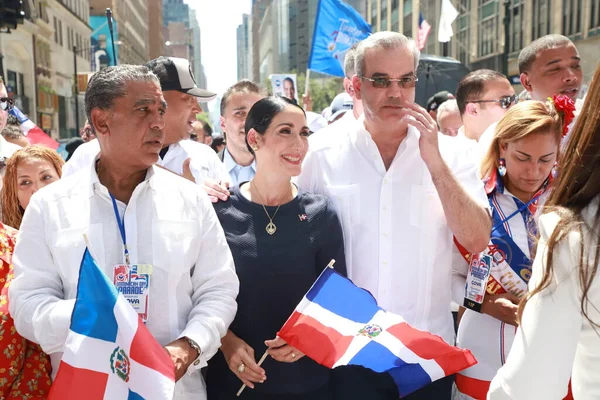 Die Parade Zum Dominikanischen Tag 2023 New York August 2023 — Stockfoto