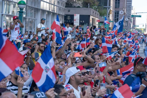 41A Parata Nazionale Dominicana 2023 Agosto 2023 New York New — Foto Stock