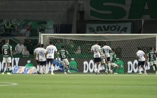 Sao Paulo Brazílie 2023 Zápas Mezi Palmeiras Cruzeiro Platný Pro — Stock fotografie