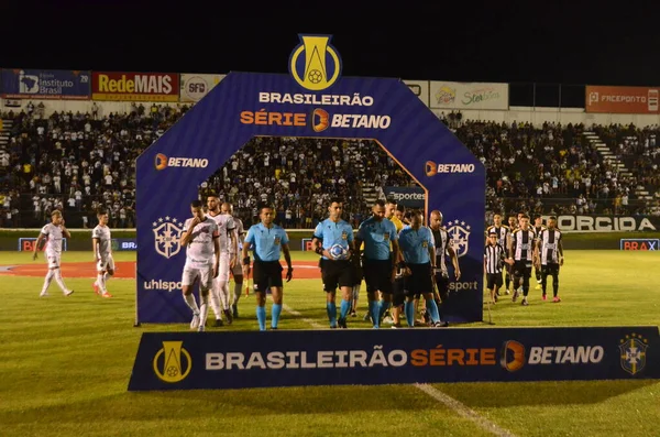 Brazilské Fotbalové Mistrovství Serie Abc Ituano Srpna 2023 Natal Rio — Stock fotografie