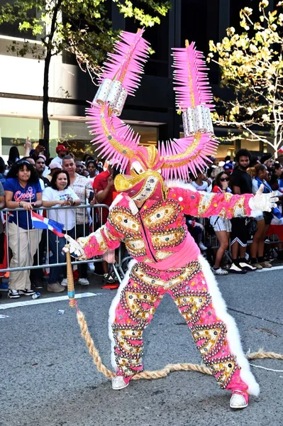 Ежегодный Парад Честь Дня Доминиканцев Августа 2023 Года Нью Йорк — стоковое фото