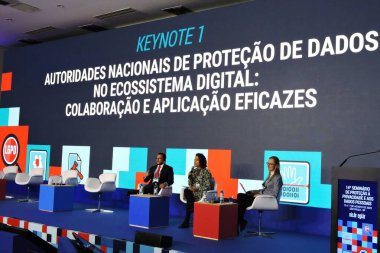 SAO PAULO (SP), Brezilya 08 / 15 / 2023 - 15-17 Ağustos tarihleri arasında, İnternet İcra Komitesi Gizliliği ve Kişisel Verileri Koruma Semineri 'nin 14.