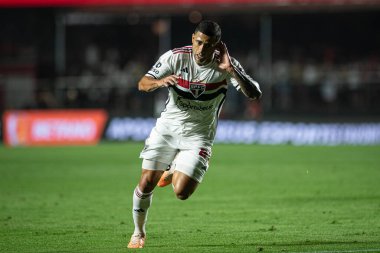 Sao Paulo (SP), Brezilya 08 / 16 / 2023 - Wellington Rato, 2023 Copa do Brasil yarı finalinin ikinci ayağı için geçerli olan Sao Paulo ve Corinthians arasındaki maçta golünü kutluyor