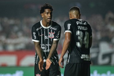 Sao Paulo (SP), Brezilya 08 / 16 / 2023 - Gil, Morumbi 'deki Cicero Pompeu de Toledo Stadyumu' nda düzenlenen 2023 Copa do Brasil yarı finalinin ikinci ayağı için geçerli olan Sao Paulo ve Corinthians arasında oynanan karşılaşmada