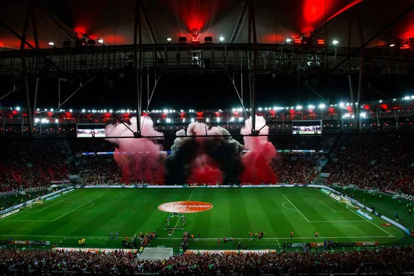 Rio Janeiro Brasil 2023 Partido Entre Flamengo Gremio Válido Para — Foto de Stock