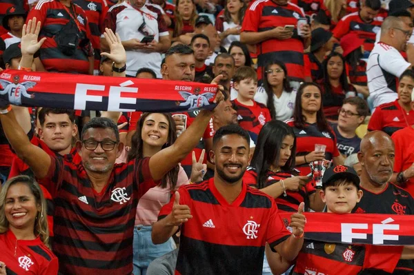 Ρίο Ντε Τζανέιρο Βραζιλία 2023 Αγώνας Μεταξύ Flamengo Και Gremio — Φωτογραφία Αρχείου