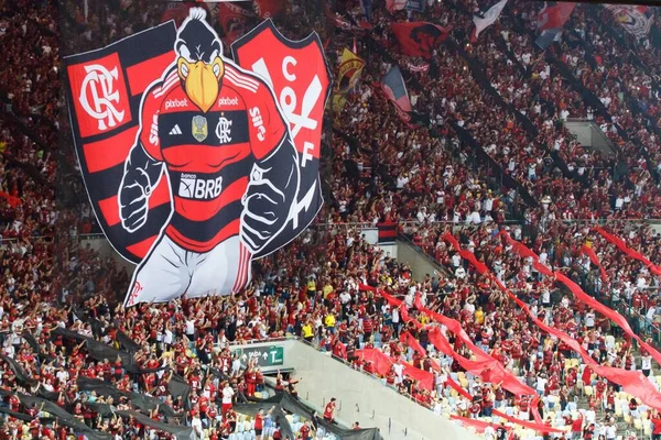 Rio Janeiro Brazílie 2023 Zápas Mezi Flamengo Gremio Platný Pro — Stock fotografie