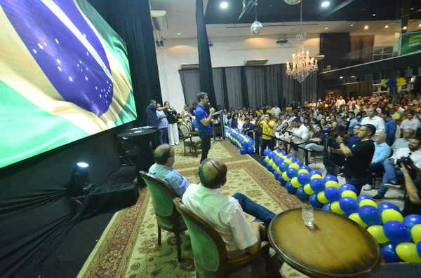 Psdb党はナタールの市長候補に就任した 2023年8月19日 ナタール リオグランデ ノルテ ブラジル — ストック写真