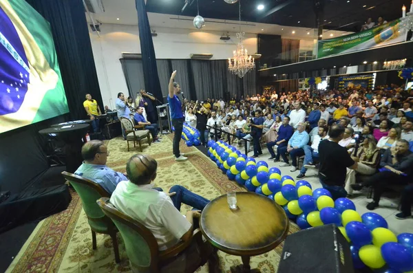 Psdb党はナタールの市長候補に就任した 2023年8月19日 ナタール リオグランデ ノルテ ブラジル — ストック写真