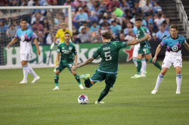 2023 MLS Normal Sezon: New York City FC, Minnesota United FC 'ye karşı. 20 Ağustos 2023. Queens, Nova York, ABD: New York City FC ile Minnesota United FC arasındaki futbol maçı, 2023 MLS normal sezonunun 27.