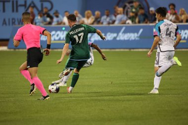 2023 MLS Normal Sezon: New York City FC, Minnesota United FC 'ye karşı. 20 Ağustos 2023. Queens, Nova York, ABD: New York City FC ile Minnesota United FC arasındaki futbol maçı, 2023 MLS normal sezonunun 27.